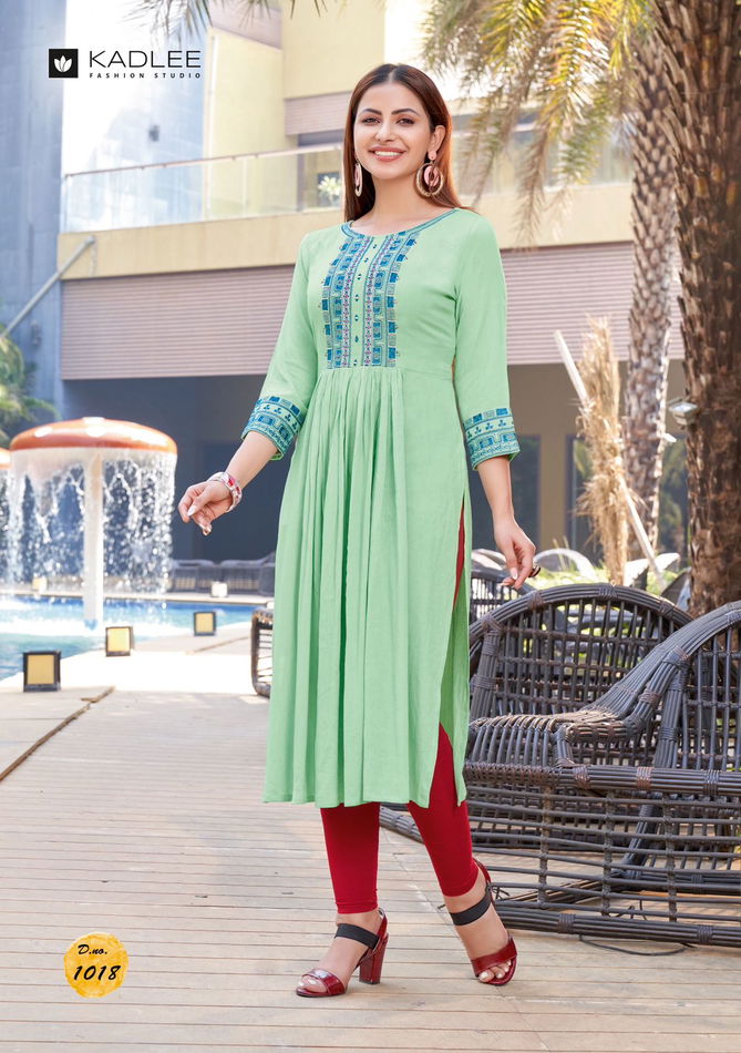 Cinderella vol 3 By Kadlee Designer Kurtis Catalog